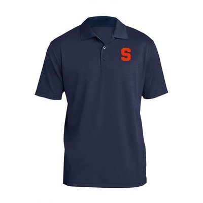 Syracuse Orange Primary Logo Left Chest Polo - Navy