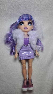 MGA Rainbow High Modepuppe - Violet Willow - Creative Crystals Fashion
