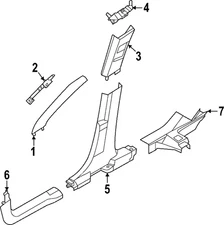 Genuine Ford Upper Bracket NZ6Z-60310A90-AA