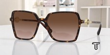 VERSACE VE4396 108 13 Havana Light Dark Brown Gradient 58 mm Women's Sunglasses