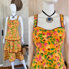 Farm Rio Cashew Midi Dress
