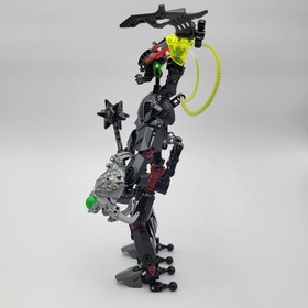 RARE 6203 Hero Factory BLACK PHANTOM 100% COMPLETE +Manual Villans LEGO Bionicle