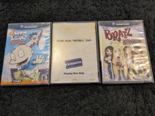 Bratz: Forever Diamondz Nintendo GameCube + NCAA FB 2005 + RUGRATS 3Video Games 