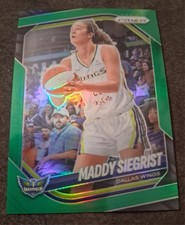 2025 Maddy Siegrist Green Prizm #50 Dallas Wings Basketball 🏀