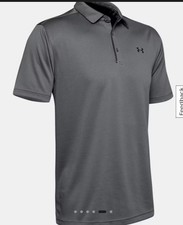 Under Armour Men's Small UA Tech Performance Loose-Fit Golf Polo Team Shirt NWT