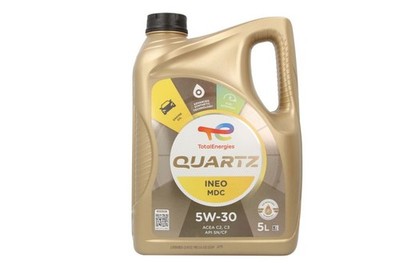 For TOTAL ENERGIES QUARTZ INEO MDC 5W30 5L Engine Oil 5W30 5L Quartz INEO 221403