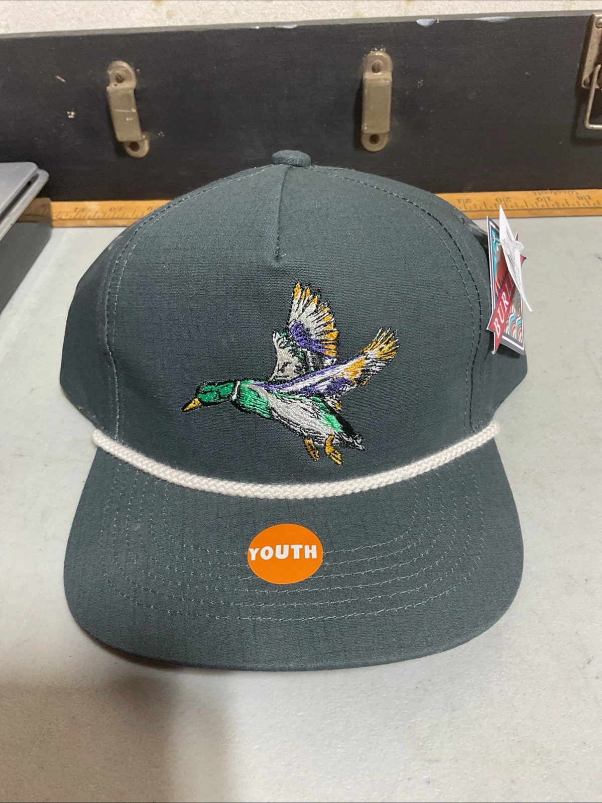NWT Burlebo Hunting Trucker Cap SnapBack Youth ,fast Shipping