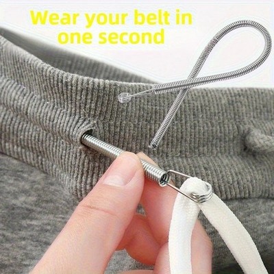 Bendable Spring Drawstring Threader Elastic Cord Lace String Sewing Tool USA