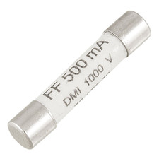 1000V 500Ma 6.3 X 32Mm White Ceramic Fuse for Multimeter