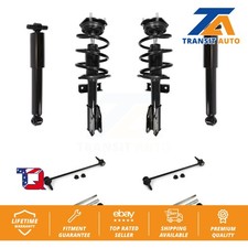 Front Rear Complete Strut Shock & TQ sway Bar Link Kit For GMC Acadia Buick