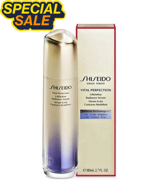 Shiseido Vital Perfection LiftDefine Radiance Serum 80mL / 2.7 Oz | Large Size |