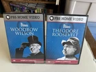 Woodrow Wilson & Teddy Roosevelt AMERICAN EXPERIENCE THE PRESIDENTS SERIES DVDs