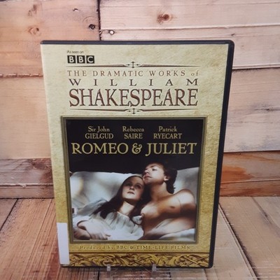 Romeo And Juliet BBC Time-Life Films Shakespeare Drama DVD Used