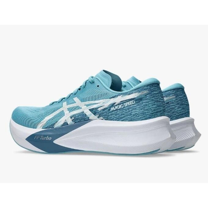 ASICS MAGIC SPEED 4 "WIDE" 1011B873 402 Stillwater White Running Shoes oki image 9