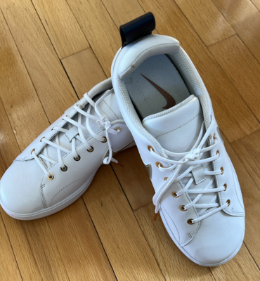 nike course classic golf shoes white