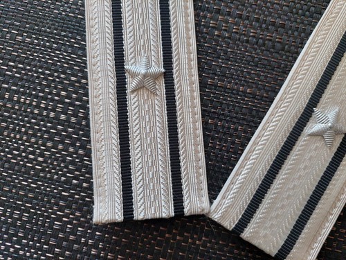 Soviet military Epaulets Navy Captain 3rd rank. USSR Original - Picture 6 of 24