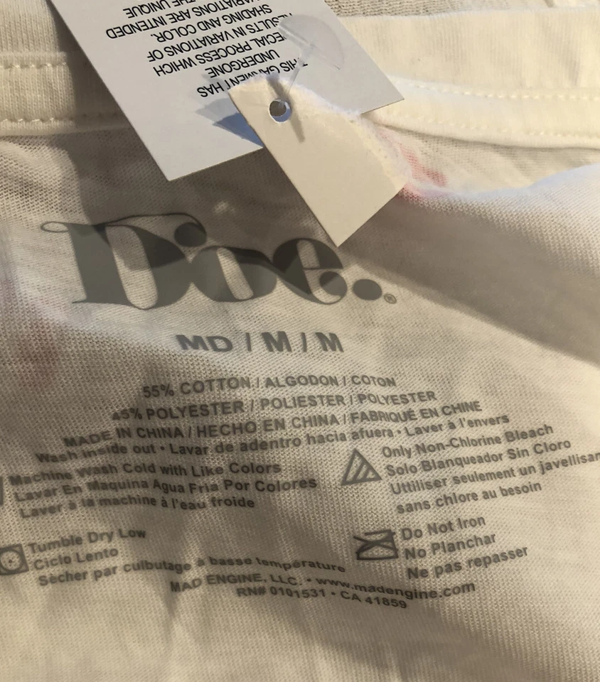 Camiseta sin mangas Doe Chanclas Blanca M Nueva con etiquetas Suave Sin mangas Foto 3 de 4