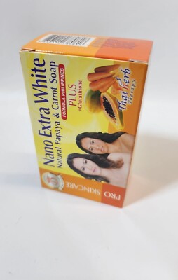 Crème éclaircissante Visage NANO EXTRA WHITE - Papaye & Carotte - 15ml - Action Anti-taches Et Anti-acné - Neuf