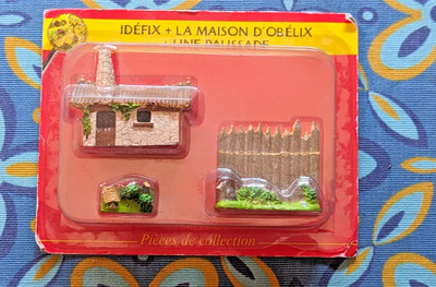 Figurine Collection Village D'Astérix Hachette - Obélix Carrière De Menhirs
