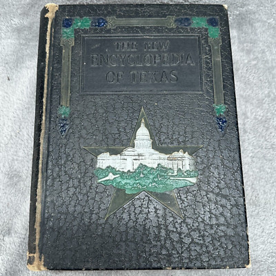 Encyclopedia of Texas Vol III Deluxe Davis and Grobe Historical Reference 1929