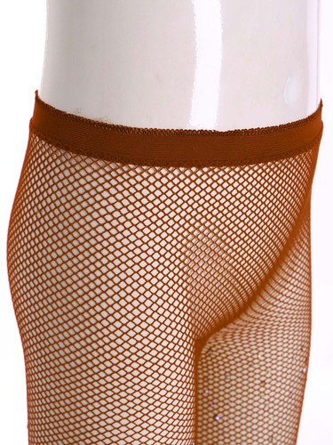 Kids Girls Figure Skating Pantyhose Glittery Rhinestones See-Through Footed Pant - Picture 85 of 132