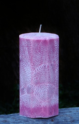 70hr ROSES & BABY POWDER Natural Floral Scented eco OVAL CANDLE Baby Shower Gift - Picture 5 of 12