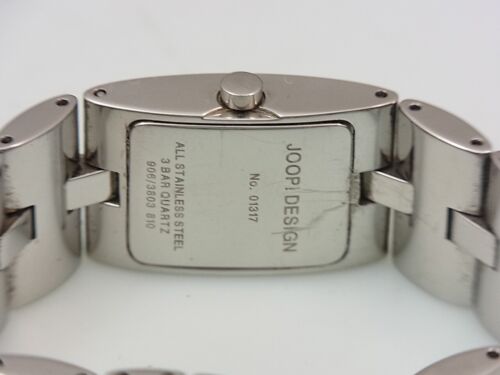 Joop Time 906/3803 810 No. 01317 Damenuhr Ø ca. 17 mm Edelstahl Silber Quartz - Bild 8 von 8