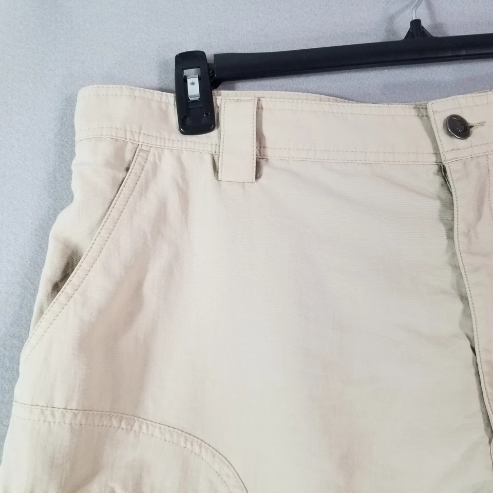 Reel Legends Carga Senderismo Pantalones Cortos Hombre 40 x 9 Beige Exterior Pesca Nylon Foto 2 de 4