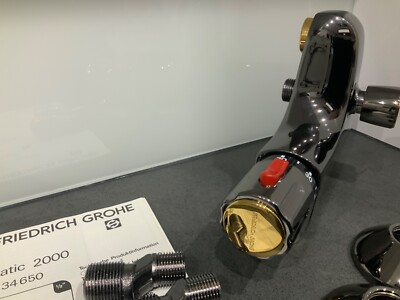 Grohe Automatic 2000 Thermostat Wannenarmatur alte Serie  in Aranja-Gold  80er
