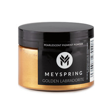 MEYSPRING Golden Labradorite Mica Powder for Epoxy - Resin Color Pigment