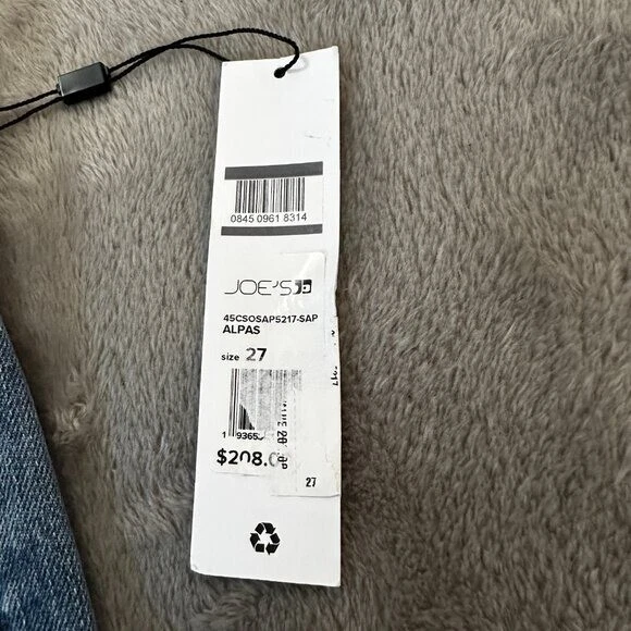 Pantalones de mezclilla cortos Joe's Callie tiro alto corte bootcut para mujer 27 nuevos con etiquetas Foto 4 de 4