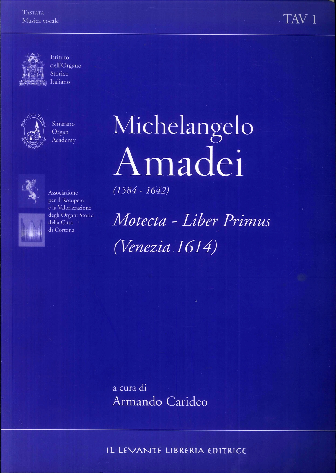 Motecta. Liber primus (Venezia 1614) - [Il Levante]