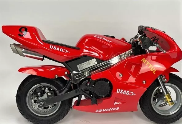 50cc Mini Moto Racer 2 Stroke Rev and Go Mini Moto Moto 48hr Delivery 9