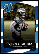 Donnel Pumphrey 2017 Donruss Rated Rookie Card  #312