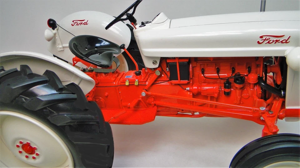 Ford Farm Tractor 1950s Vintage Machinery 1 12 Model Diecast J Rare - Image 2 of 4