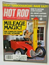 Hot Rod Magazine - October 1980- Mileage Magic!  Complete Guide to Fuel Economy
