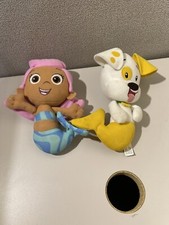 Fisher Price Nickelodeon Bubble Guppies Molly Mermaid  Bubble Puppy Plush