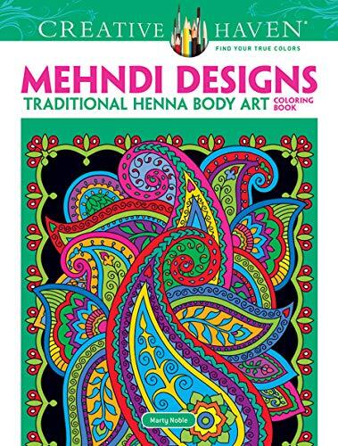 Creative Haven Mehndi Designs Coloring Book: Traditional Henna Body Art by... - Image 8