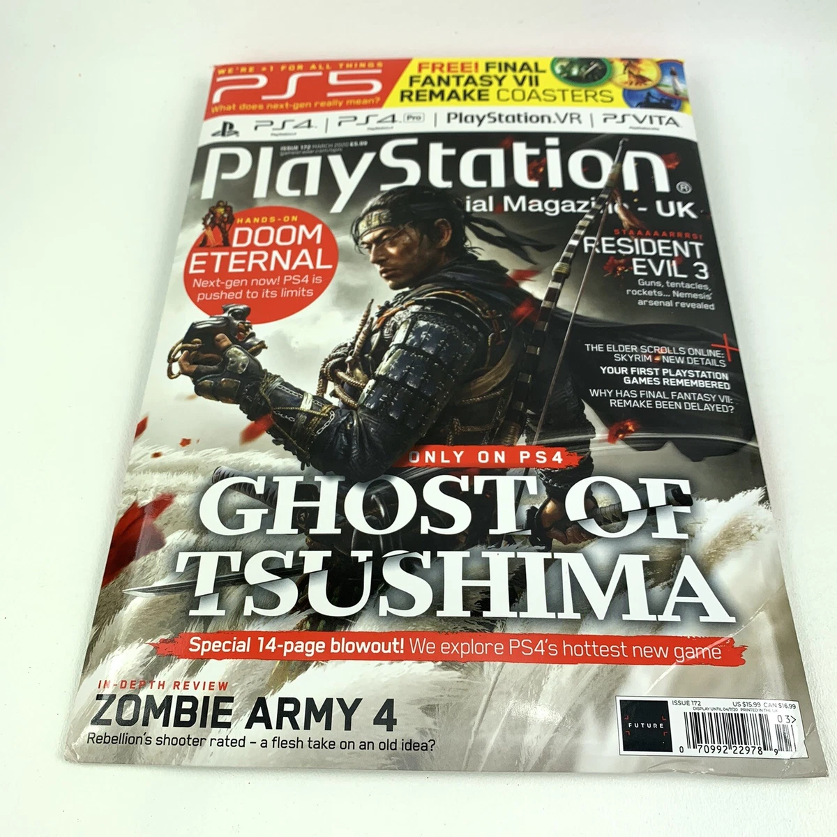 Playstation Official Magazine UK Issue 172 March 2020 Ghost Of