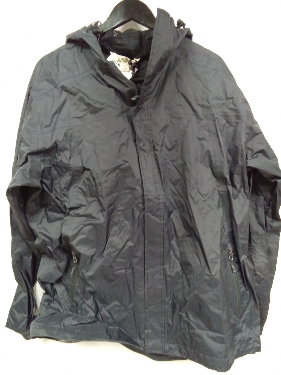 Ultimate Terrain Sheltered Rain Jacket Large Black #X2A - Main Image
