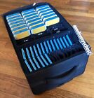 Ti-Nspire calculators Lot of 19 with Rolling case and accessories Vg condition