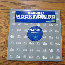 NEW PROMOTIONAL COPY  EMINEM MOCKINGBIRD  12" SINGLE VINYL RECORD