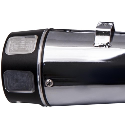 4.0 Slip-On Mufflers For Harley Touring Street Glide / Road Glide 1995-2016 - Picture 9 of 12