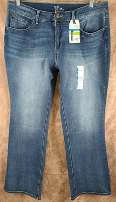 20 Time and Tru Slim Fit Mid Rise Boot Cut Washout Stretch Denim Jeans Womens Sz 192021020867 | eBay