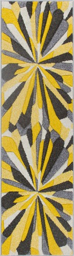 Portland Modern Wilton Rugs Fashion Splash Yellow 160X230cm 3337E - Picture 4 of 4