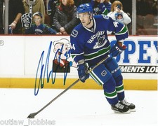 Vancouver Canucks Adam Clendening Autographed Signed 8x10 Photo COA D