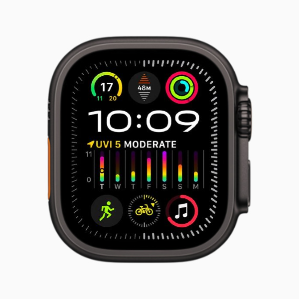 Apple Watch Ultra 2 49mm Black Titanium GPS Cellular Smartwatch-image