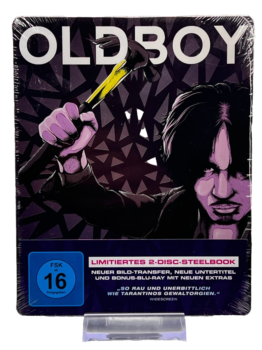 Oldboy Limited Edition Steelbook (Blu-ray, 2003) 1/4 Slip