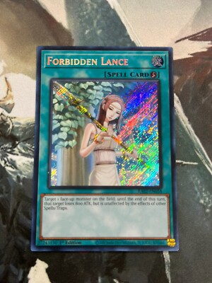 Yugioh Forbidden Lance Secret Rare RA02