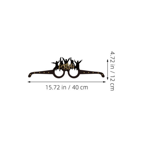 8pcs Graduation Glasses Paper Party Eyeglasses Graduation Party Decoration . - Picture 11 of 11